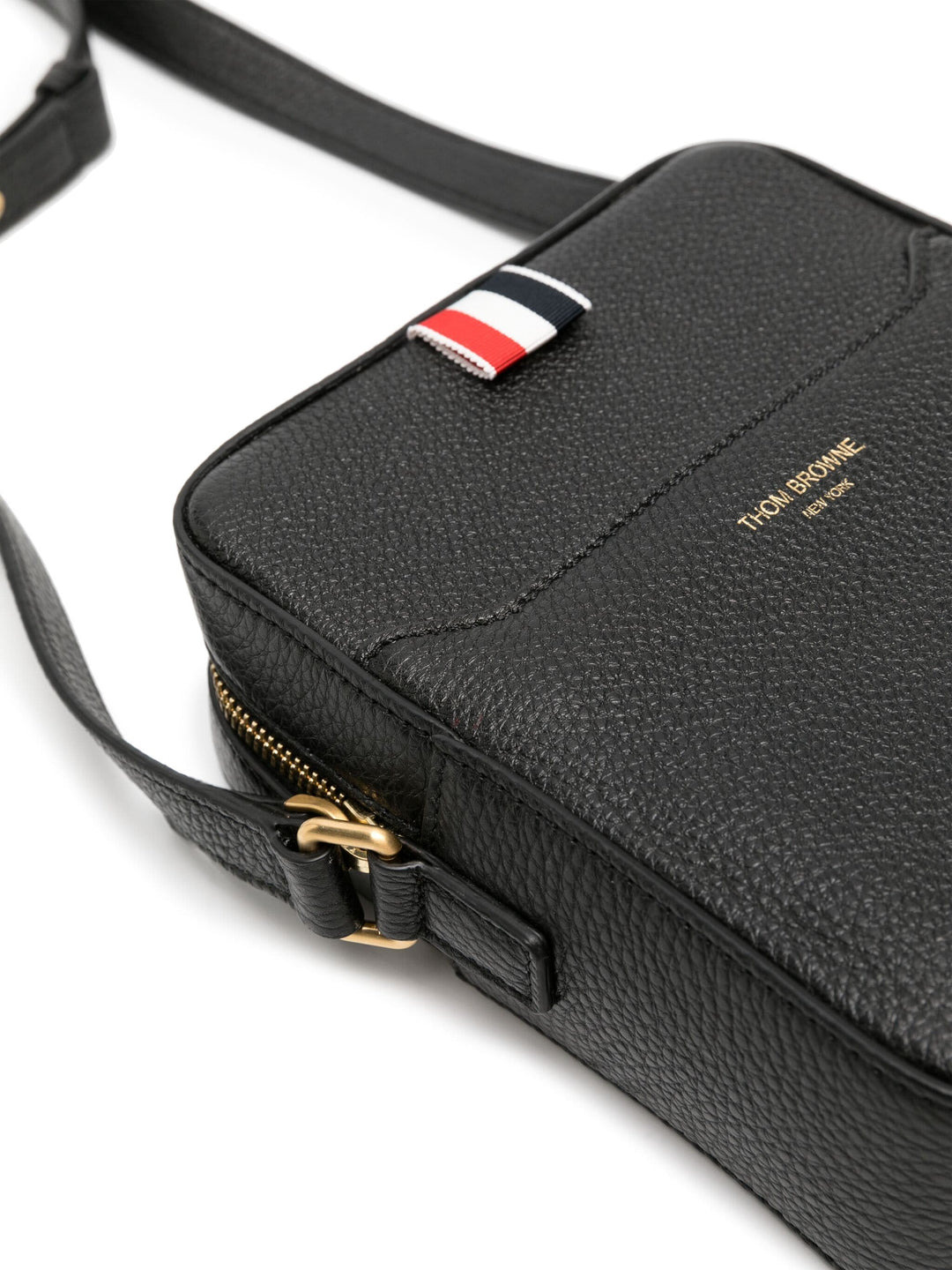 Soft Pebble Grain 4-Bar Vertical Camera Bag - 3