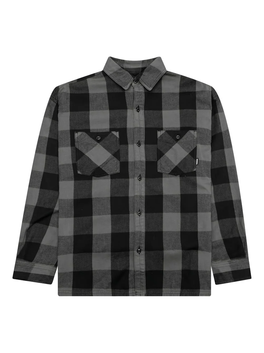 check-pattern shirt - 1