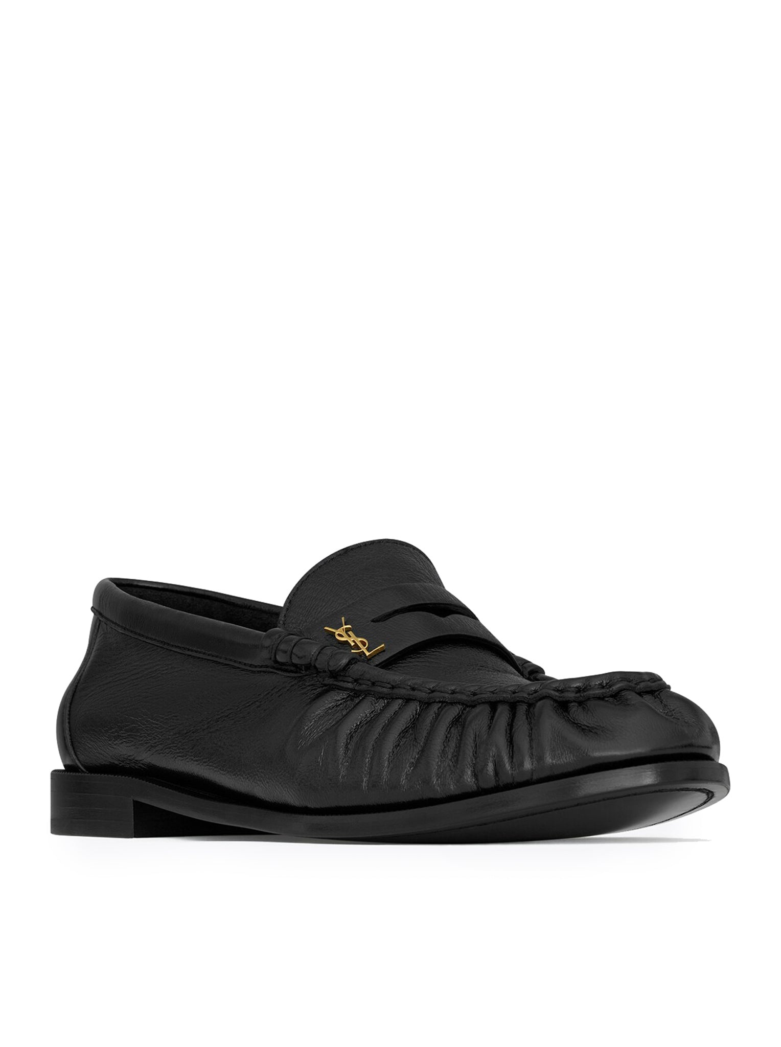 LE LOAFER LOAFERS IN POLISHED WRINKLED LEATHER - 2