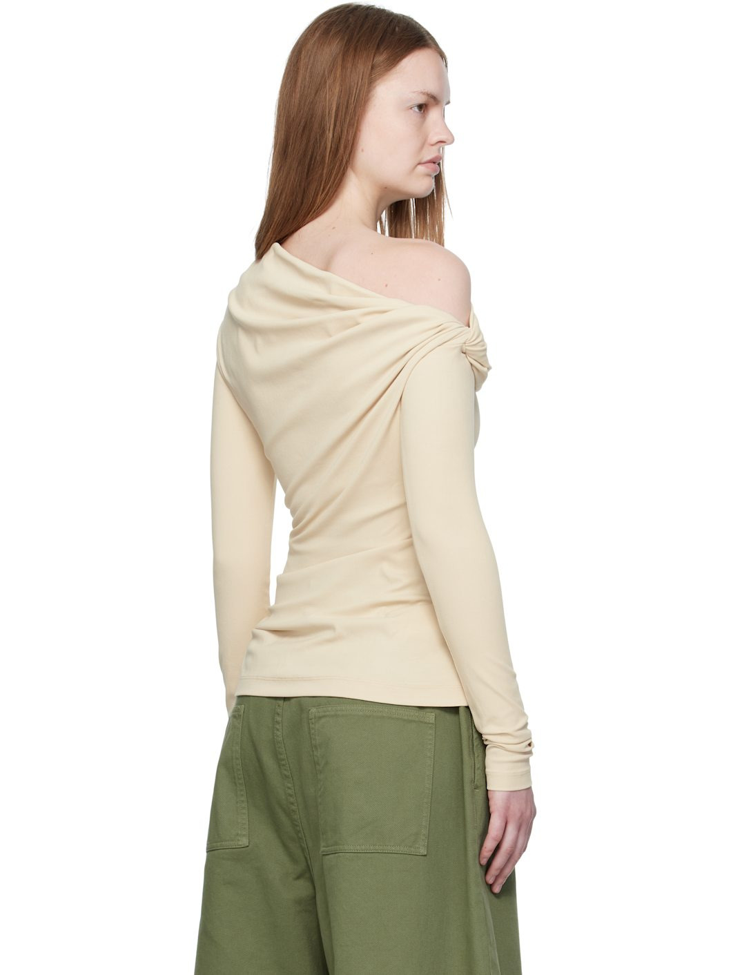 Beige Elemental Manahou Top - 3