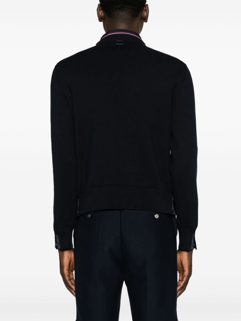 crew-neck cotton jumper - 4