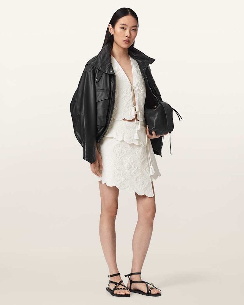 MONA QUILTED CROPPED VEST 3