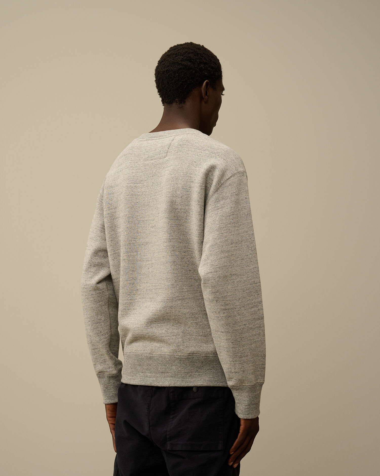 Japanese Mélange Fleece Logo Crewneck Sweatshirt - 3