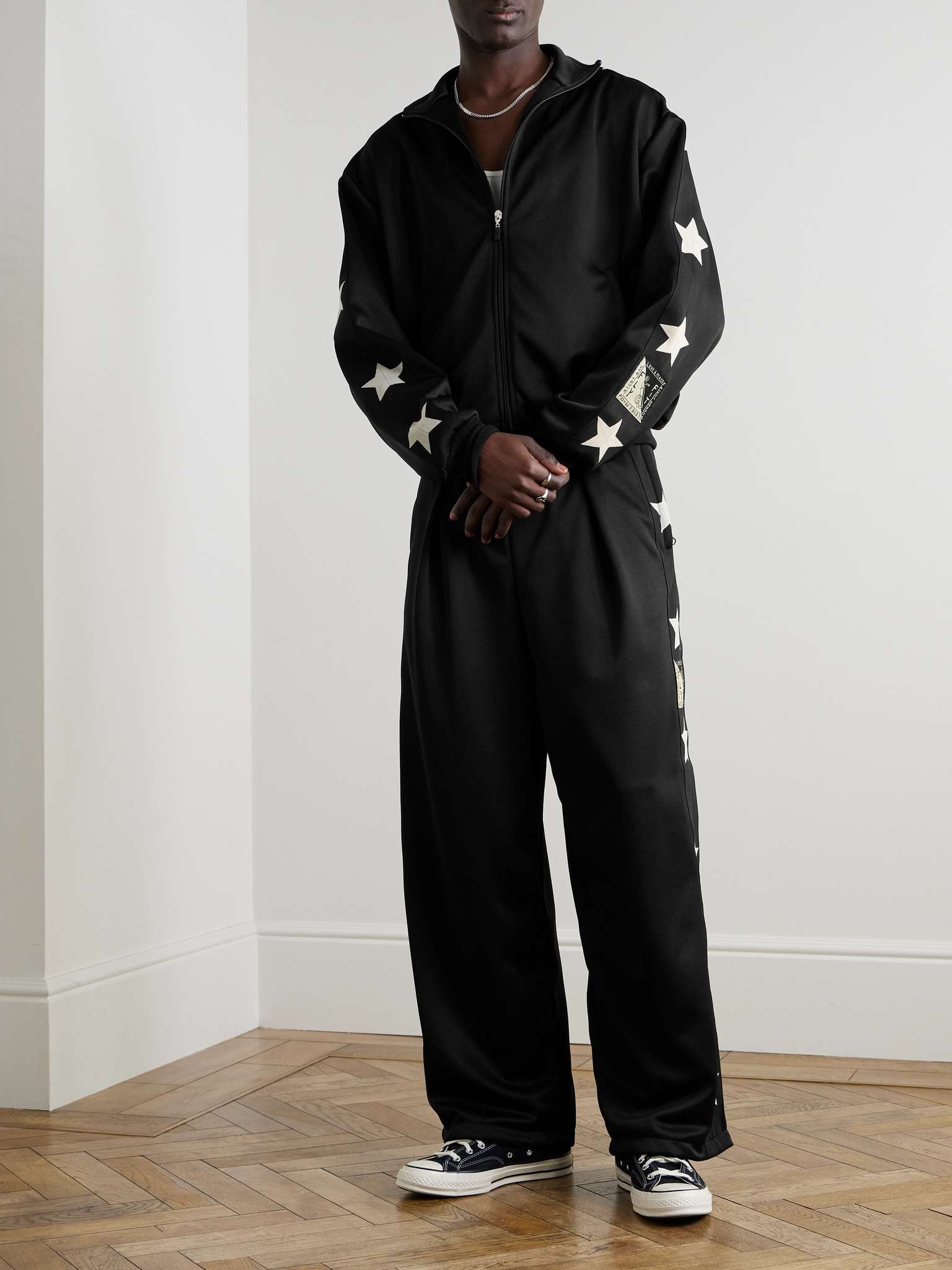 Printed Tech-Jersey Track Jacket - 2