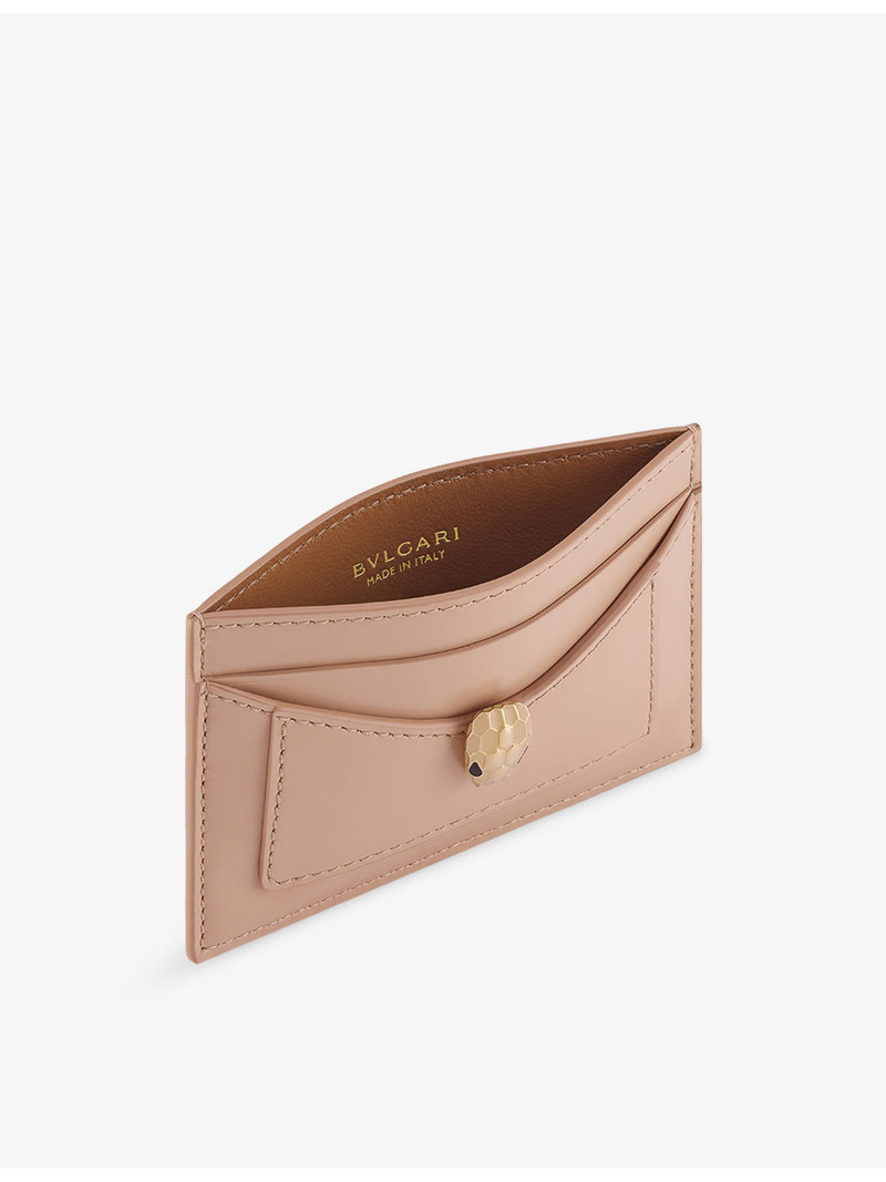 BVLGARI Serpenti Forever Leather Card Holder outlook