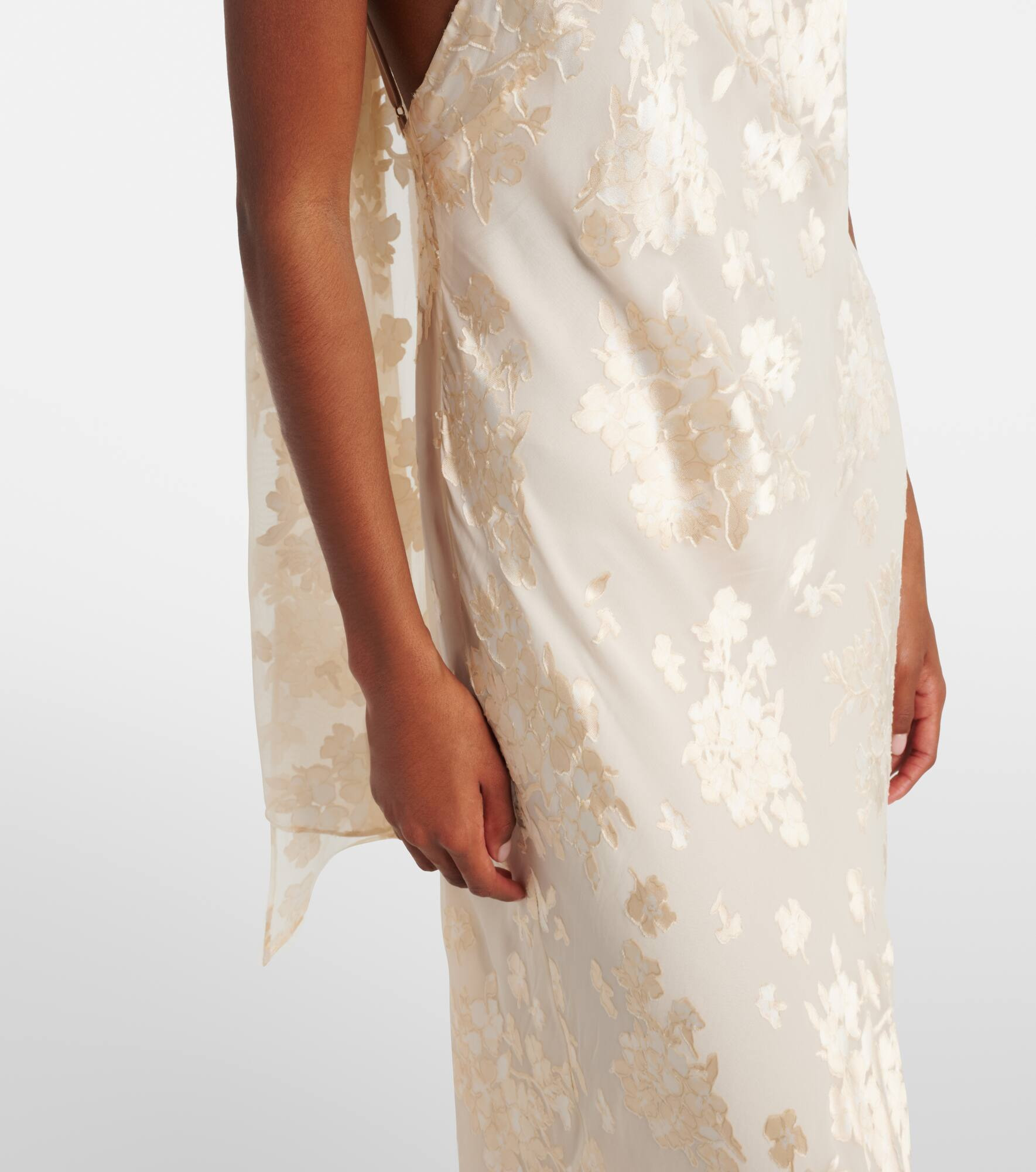Bridal Hayley floral midi dress - 5