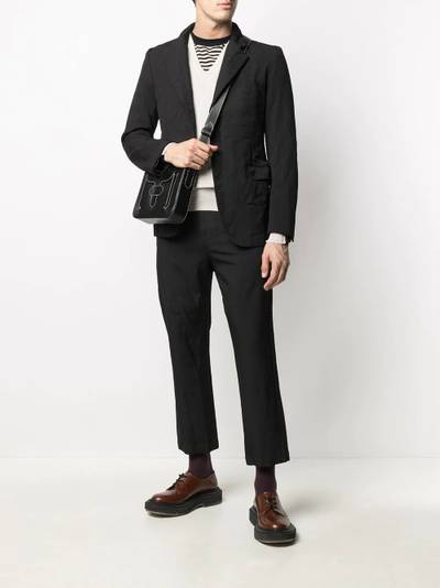 Junya Watanabe MAN fitted single-breasted blazer outlook