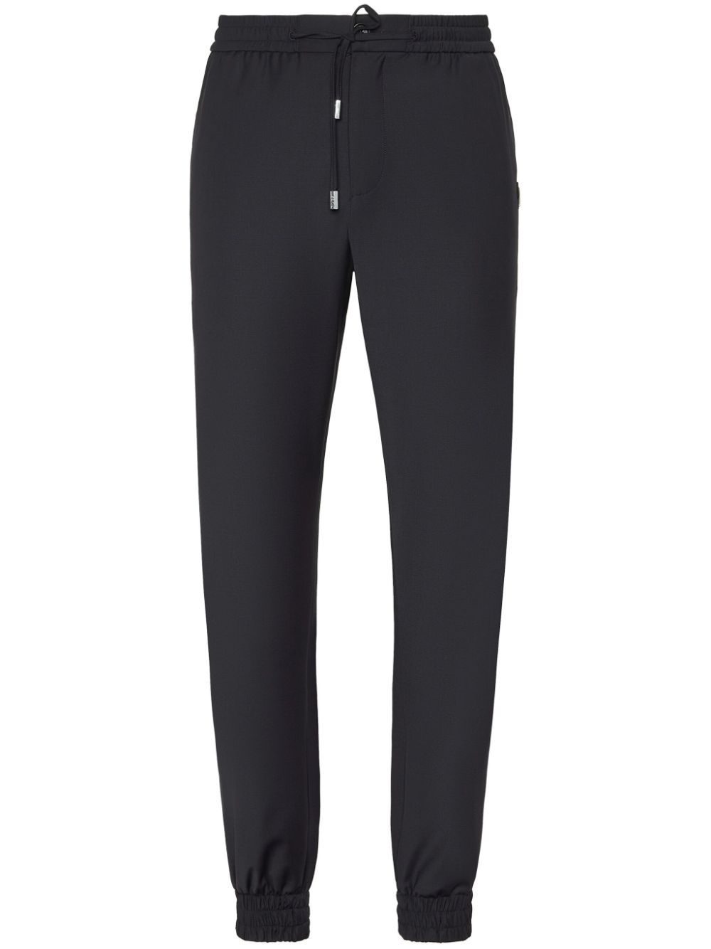 drawstring track pants - 1