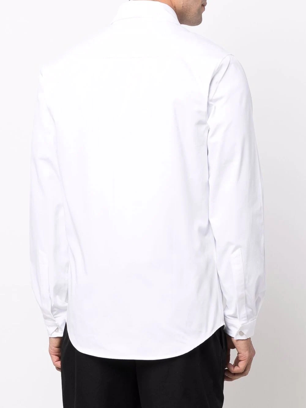 logo chest shirt - 3