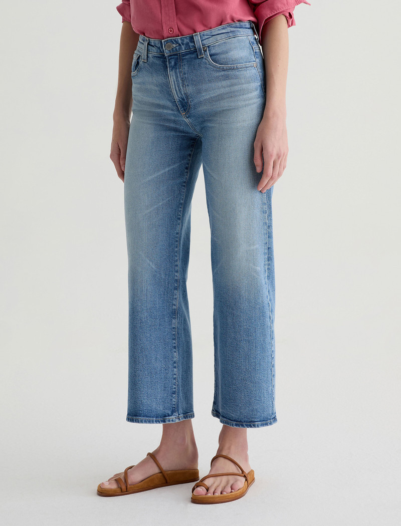 Saige Wide Leg Crop Jean 6