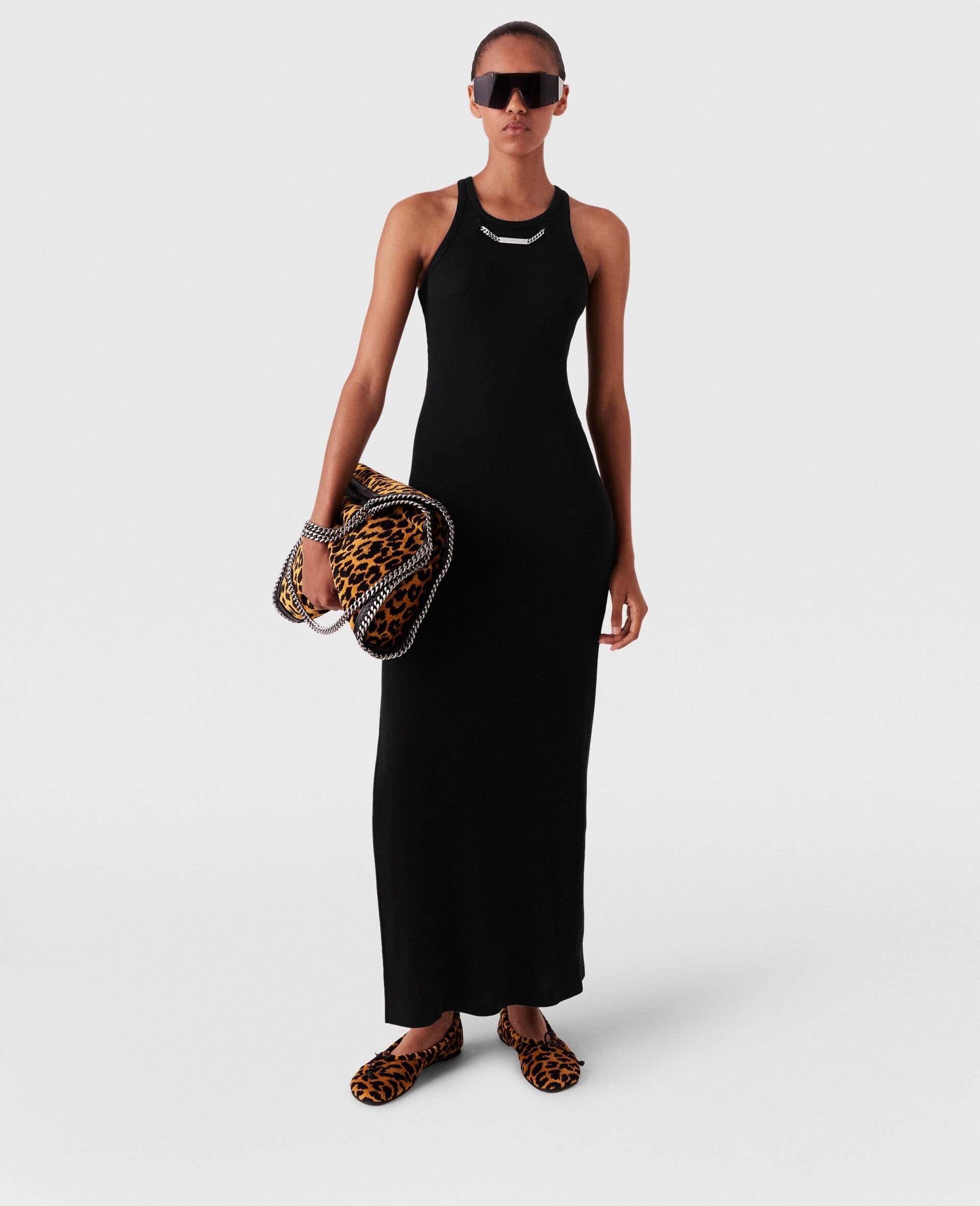 Logo Chain Midi Dress - 2