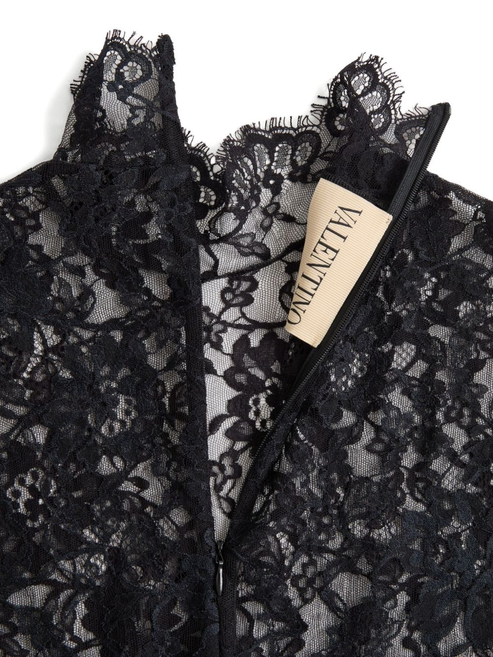 high-neck lace bodysuit - 5
