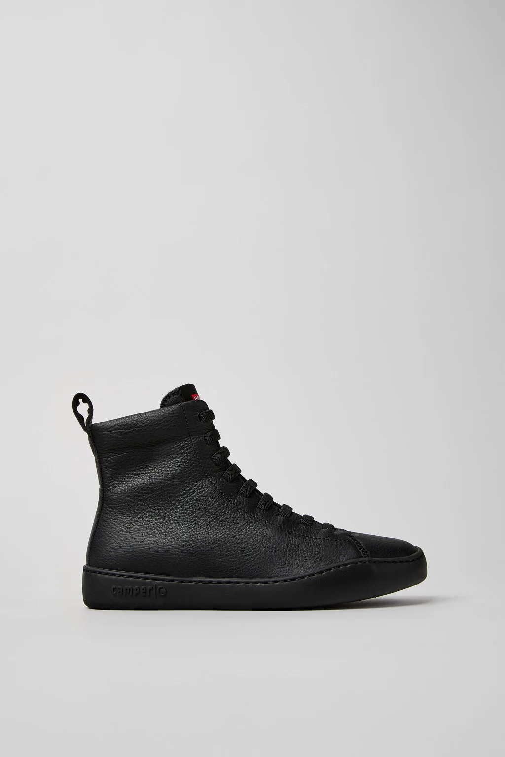 Peu Touring Black Leather Ankle Boots for Women. - 1
