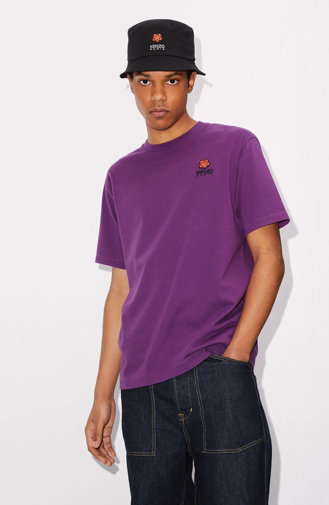 'BOKE FLOWER' crest T-shirt - 4
