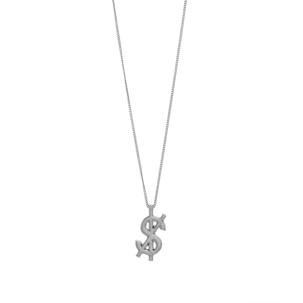 Ksubi Cross Dollar Necklace - 1