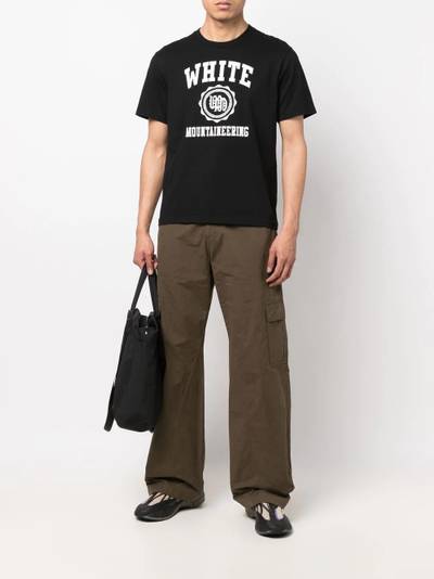 White Mountaineering logo-print cotton T-shirt outlook