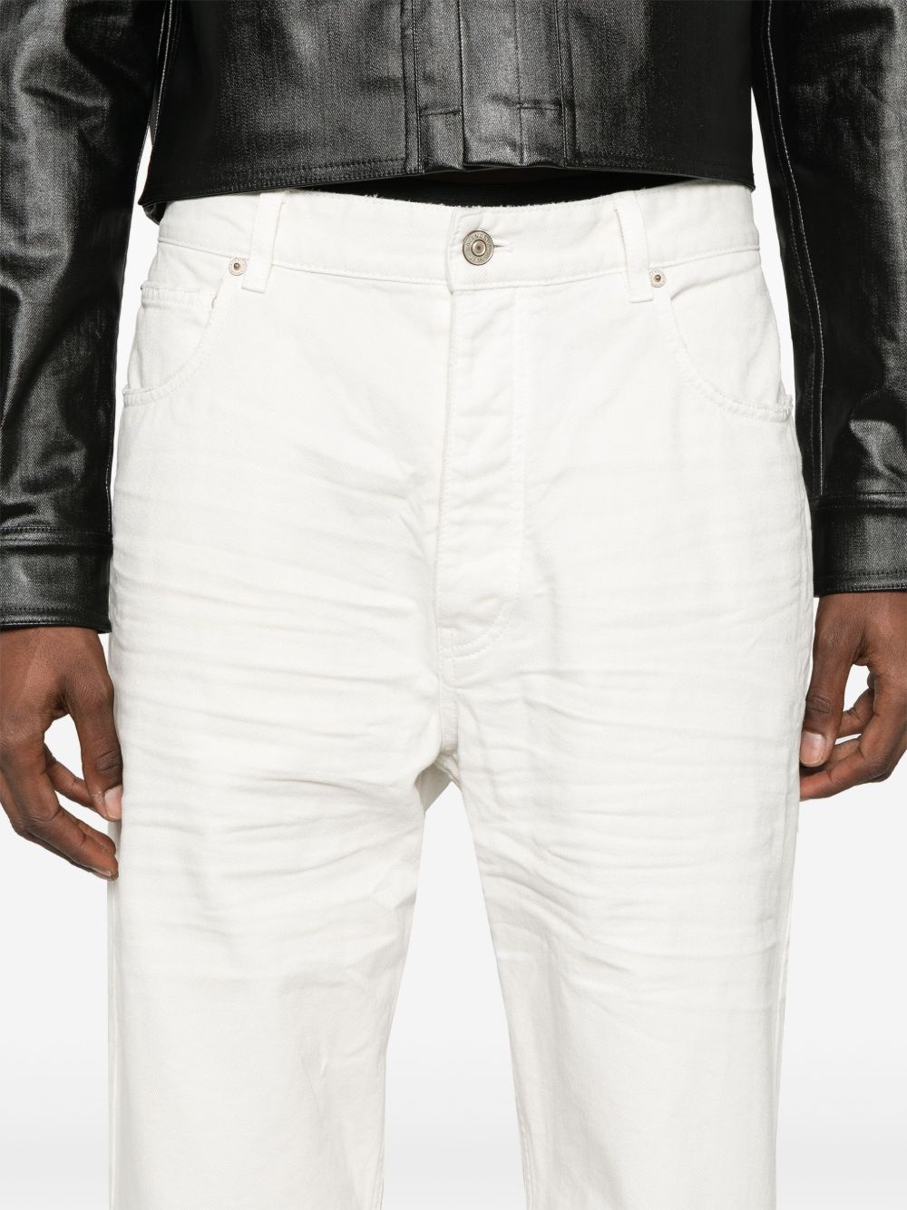 distressed-effect jeans - 5