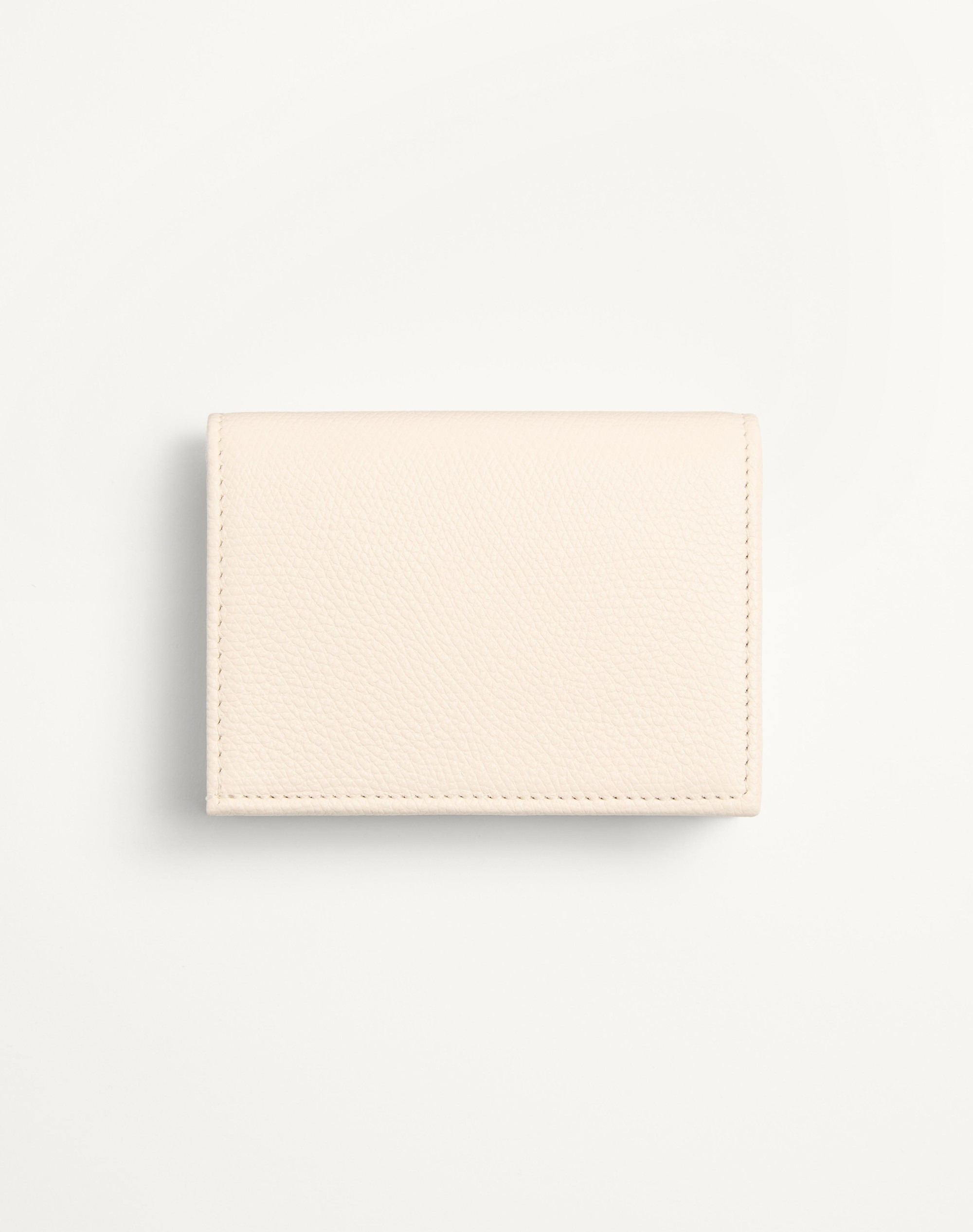 VLOGO SIGNATURE GRAINY CALFSKIN WALLET - 3
