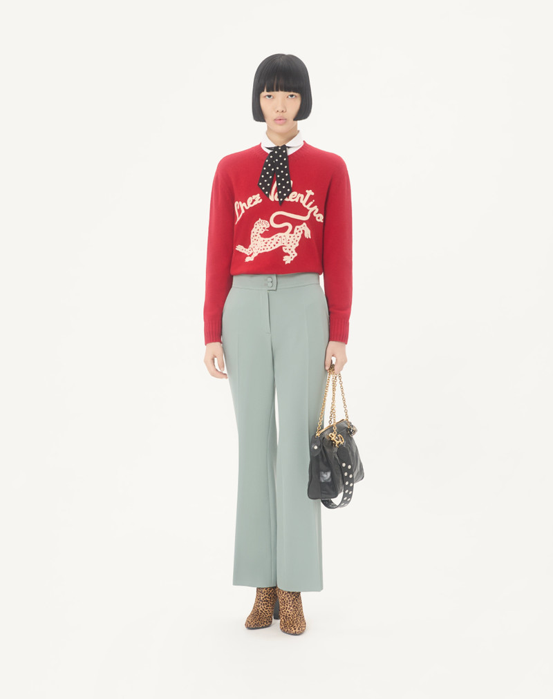 Valentino EMBROIDERED WOOL JUMPER outlook