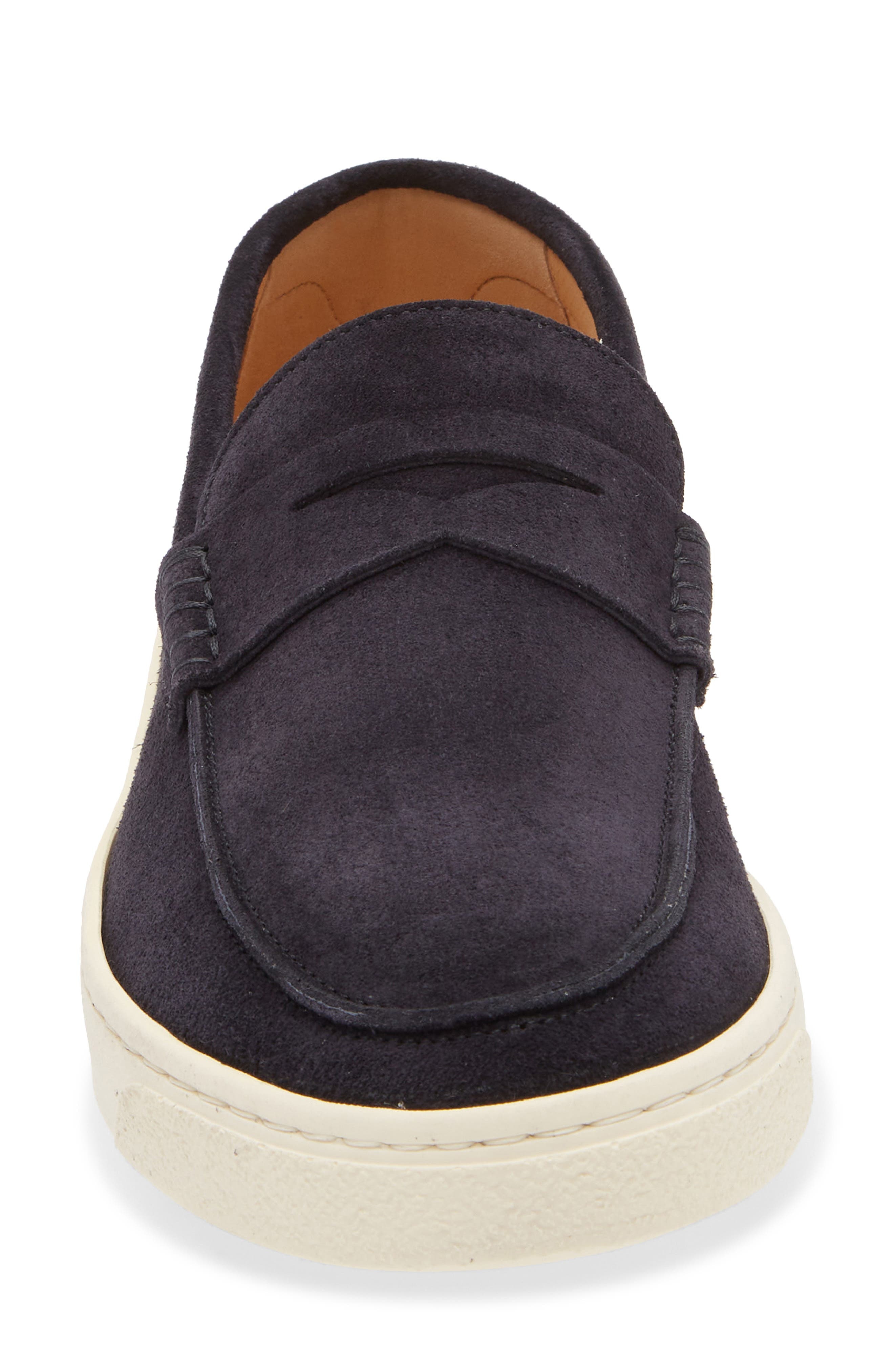Brunello Cucinelli Loafer Sneaker in C8144 Dark Blue at Nordstrom - 4