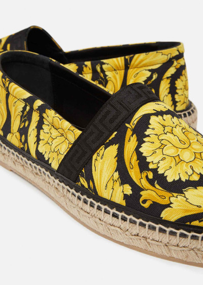 VERSACE Barocco Print Espadrilles outlook