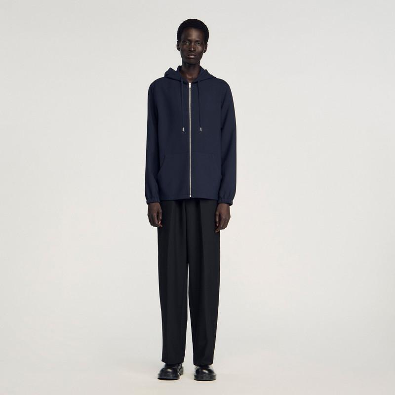 Sandro HOODED SHIRT outlook