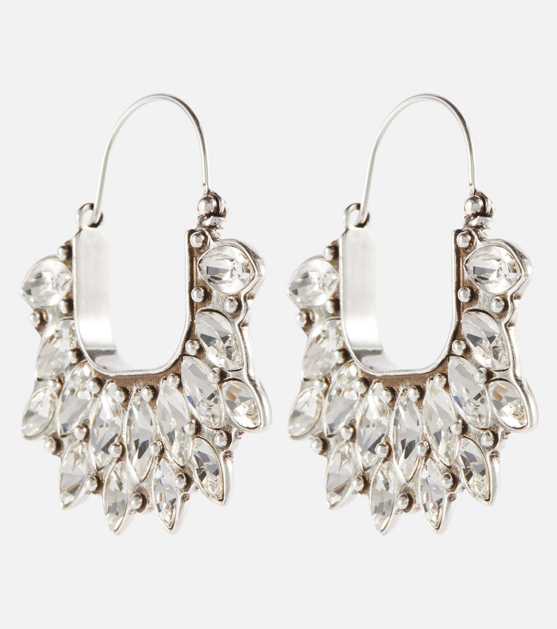 Celenia embellished earrings - 1