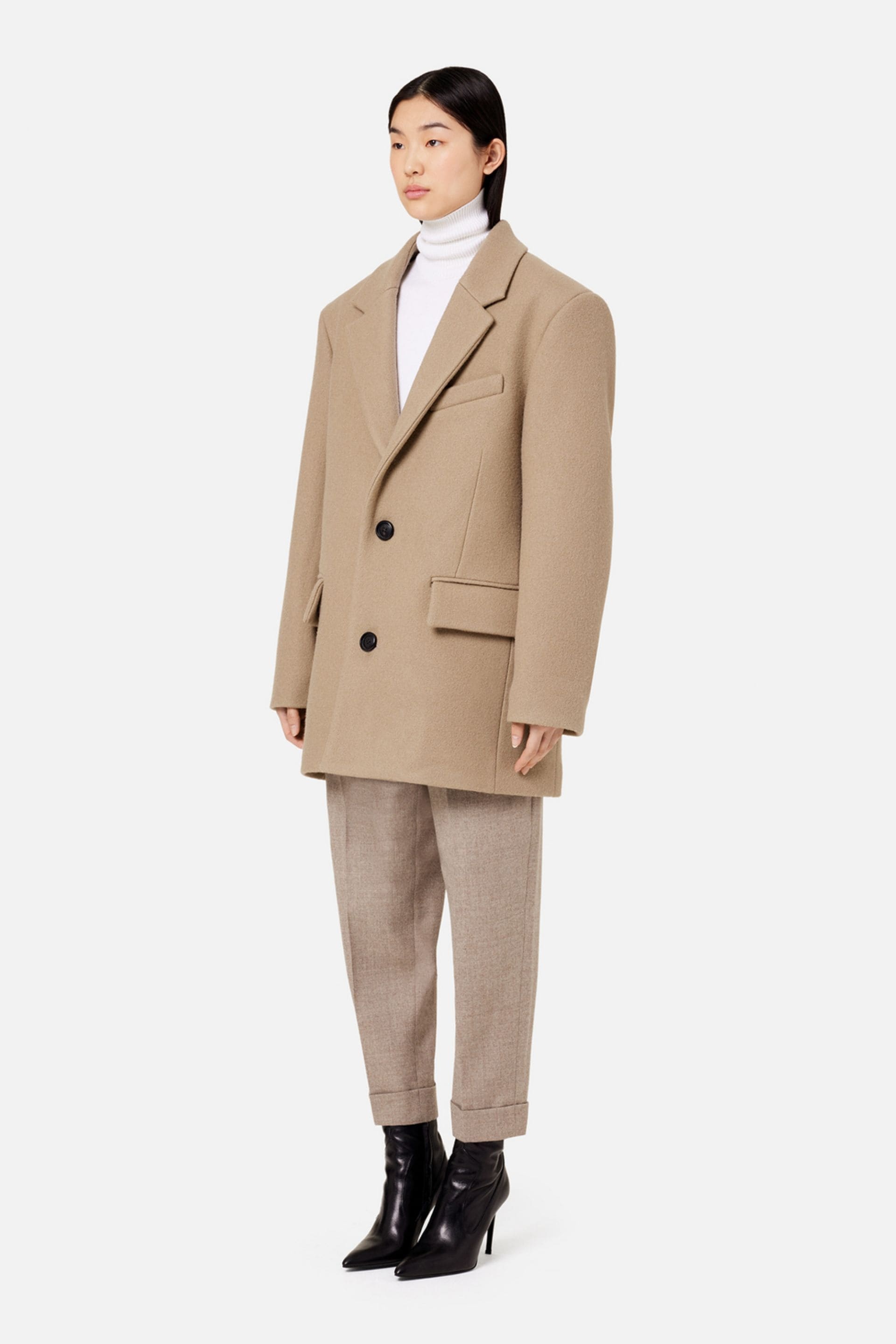 Short Structured Coat - 2
