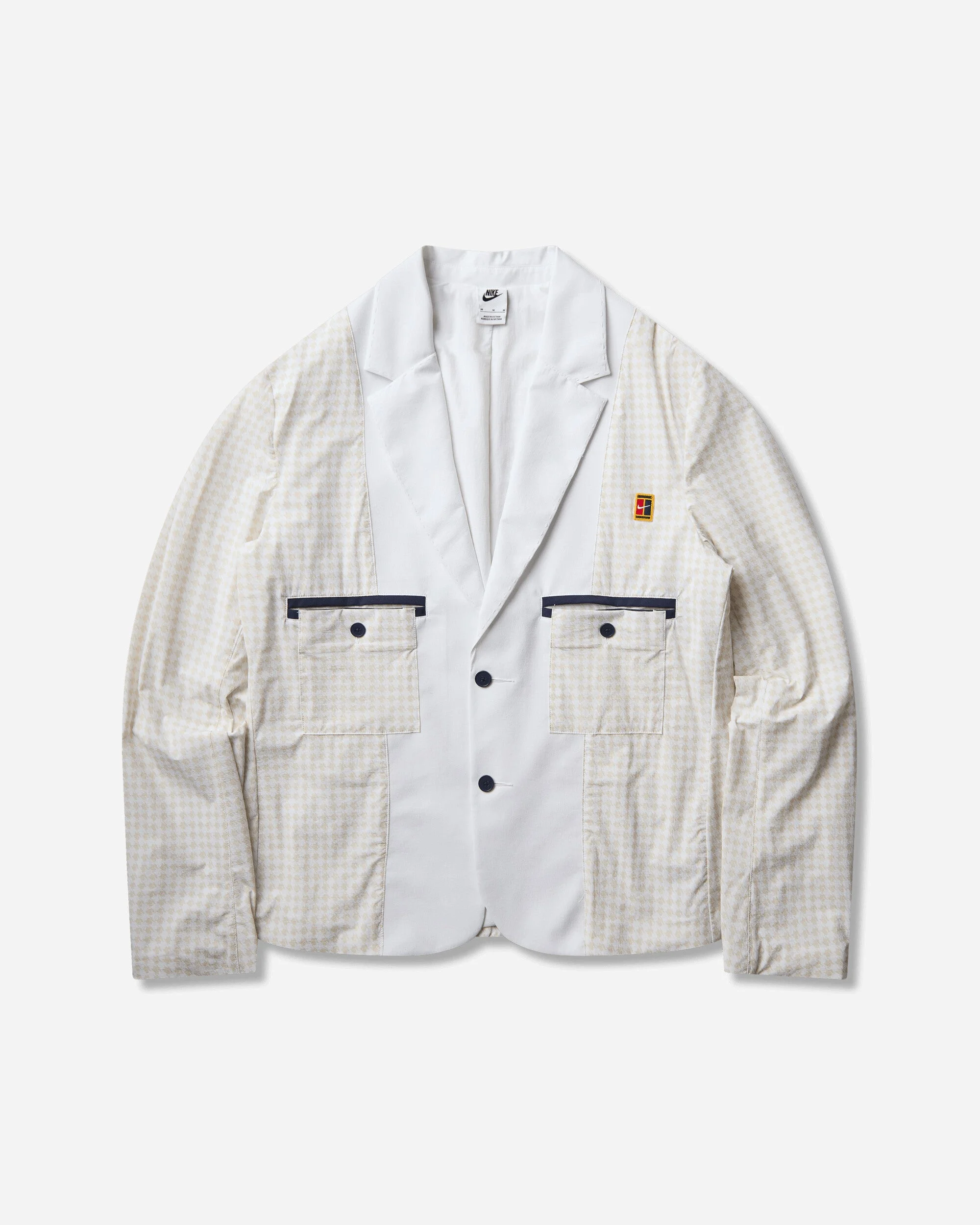 Men's Club Rules Helios Blazer White / Light Orewood Brown - 1