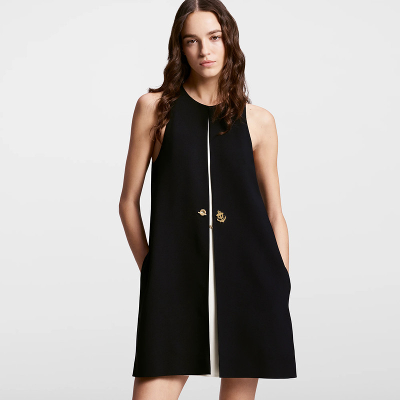 Graphic Box Pleat Dress 5