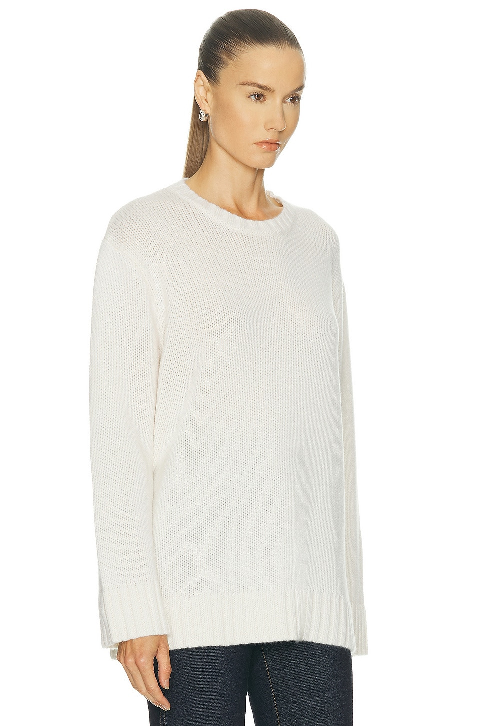 Cashmere Amelia Crewneck Sweater - 2