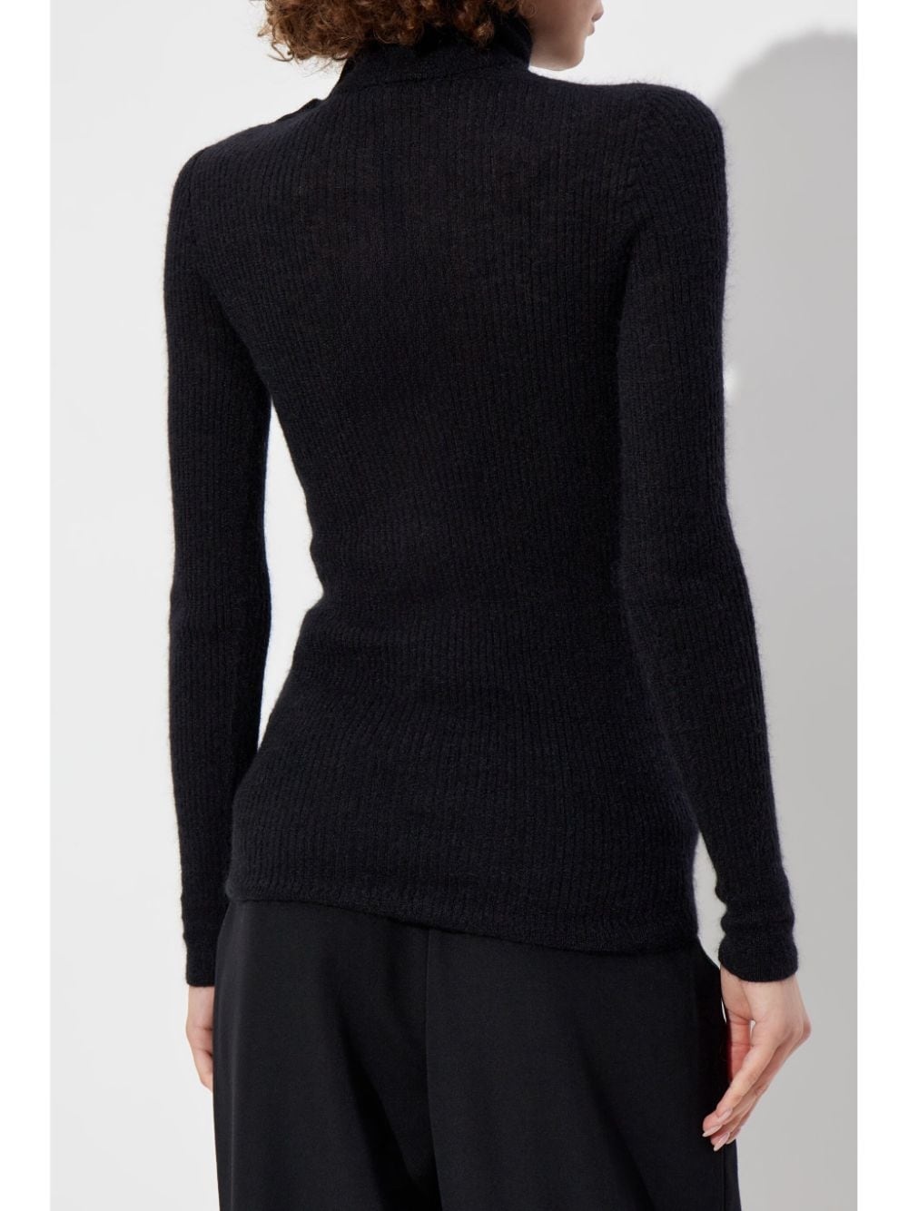 ribbed-knit jumper - 4