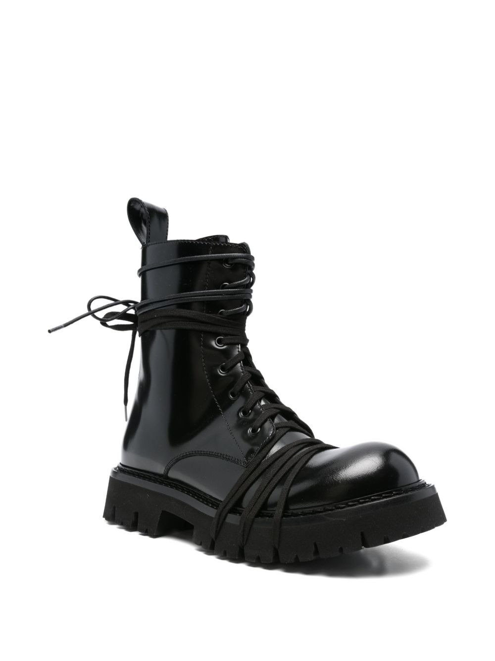 45mm ankle-length lace-up boots - 2