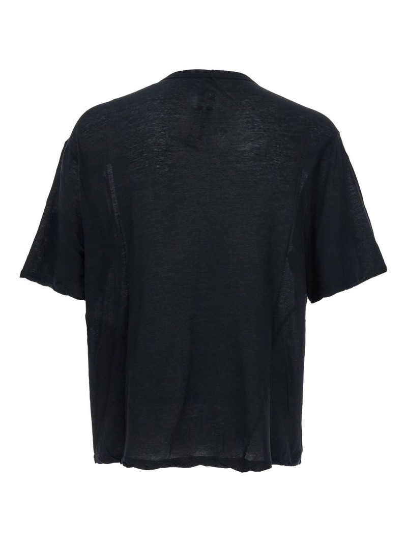 Rick Owens crew-neck short-sleeve T-shirt outlook