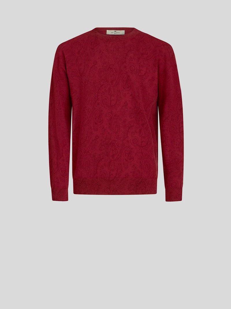 PAISLEY JUMPER WITH LOGO 1