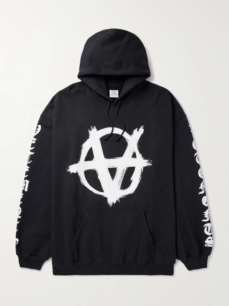 Logo-Print Cotton-Jersey Hoodie 1