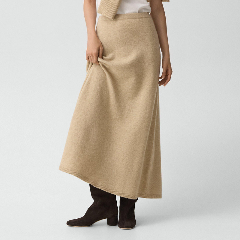 Knit Pull-On Skirt in Astor Wool 5