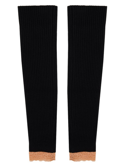 Andersson Bell Black Ribbed Leg Warmers outlook