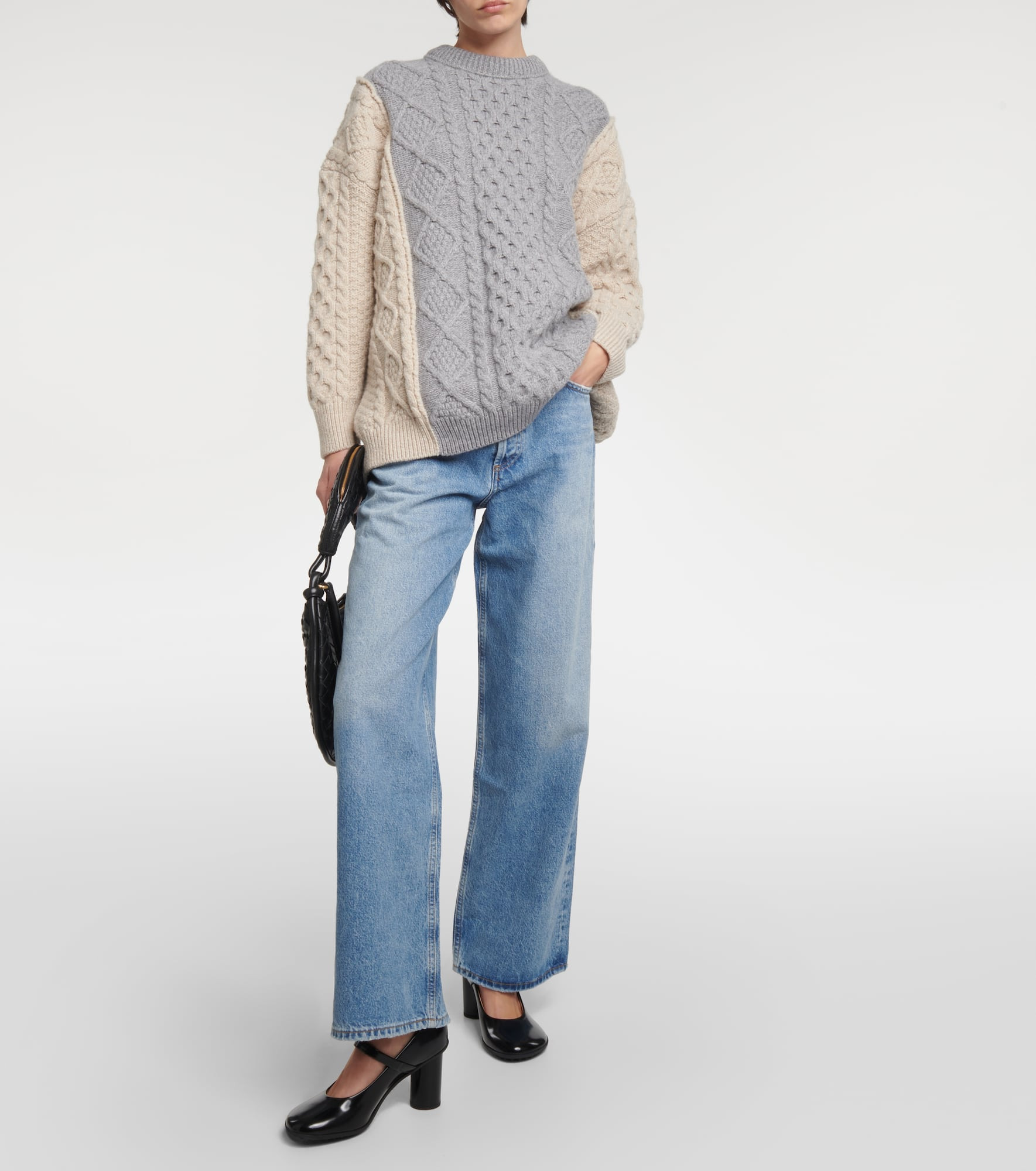 Low Slung Baggy straight jeans - 2