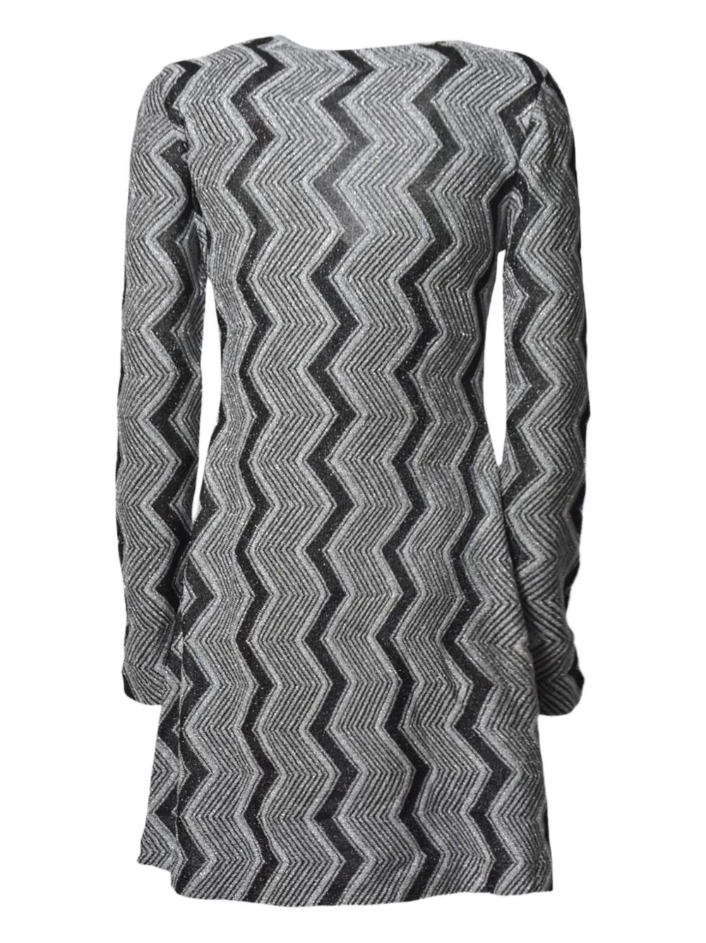 Zigzag mini dress - 2