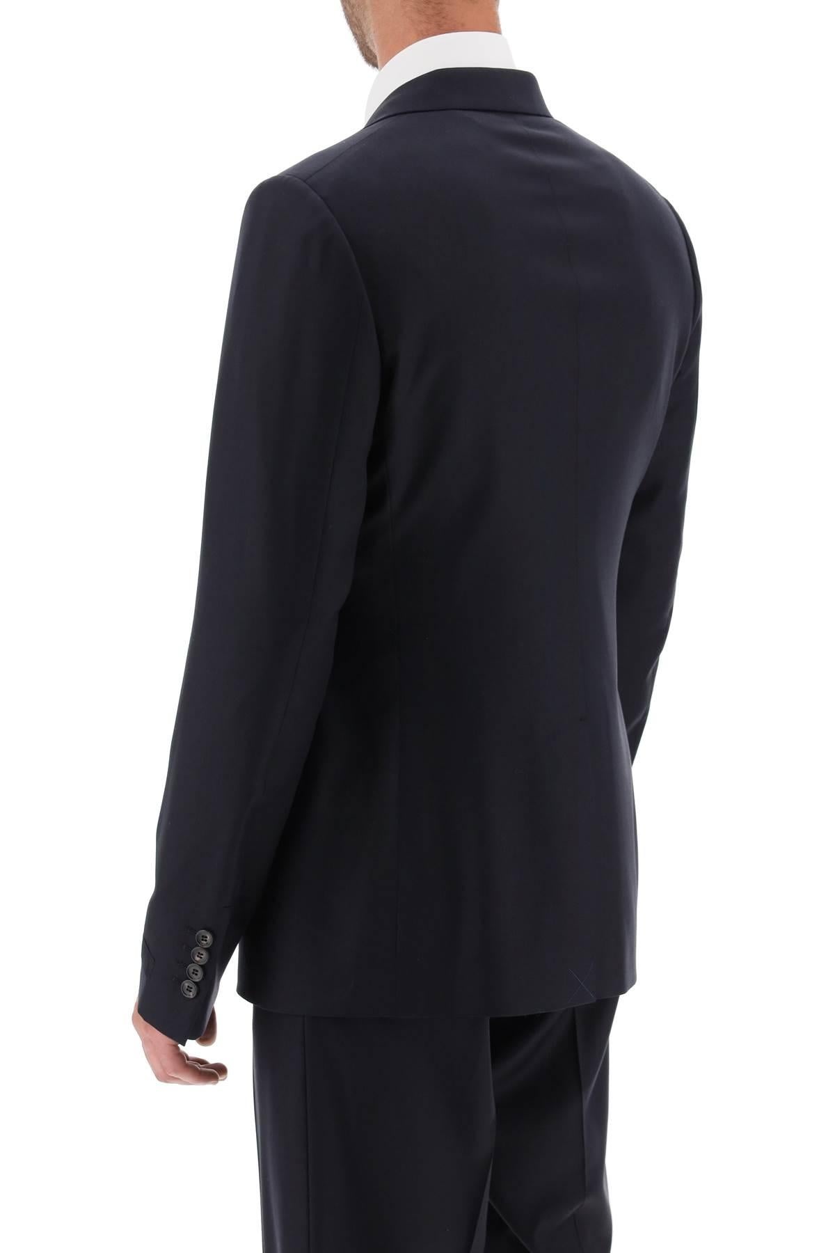 Lanvin Single Breasted Jacket In Light Wool - 4