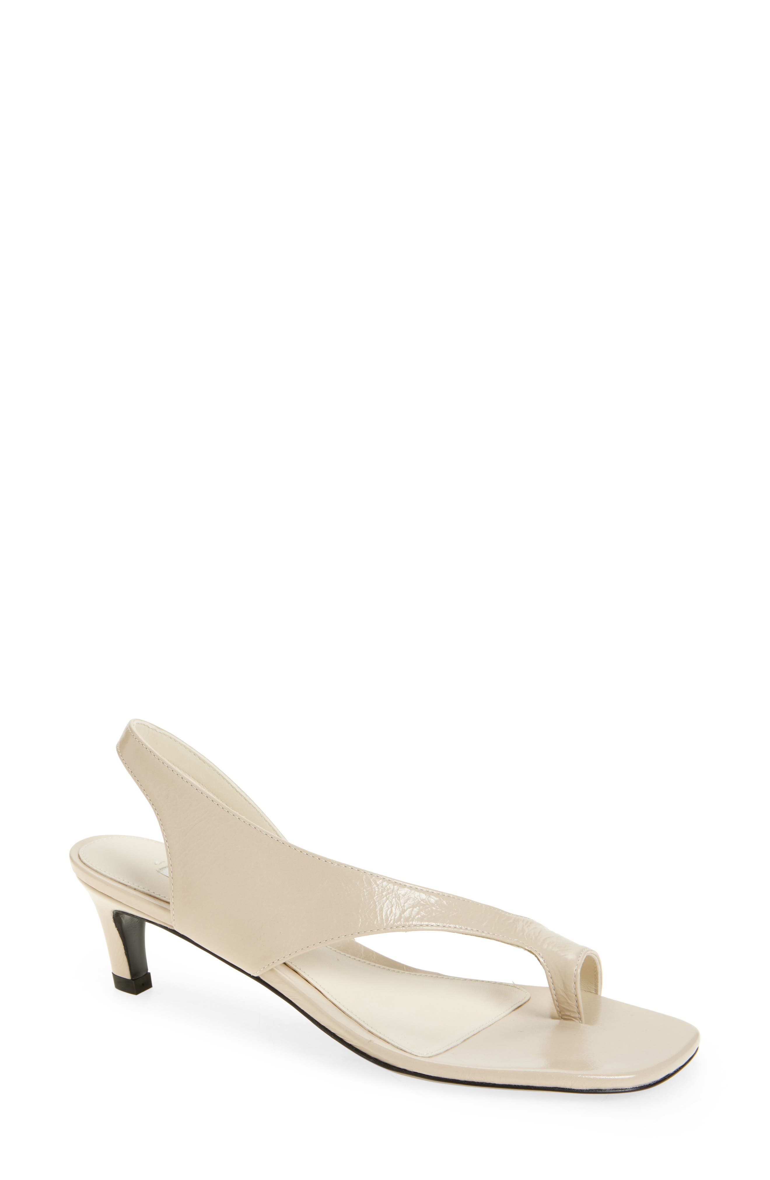 TOTEME Kitten Heel Toe Loop Sandal at Nordstrom - 1