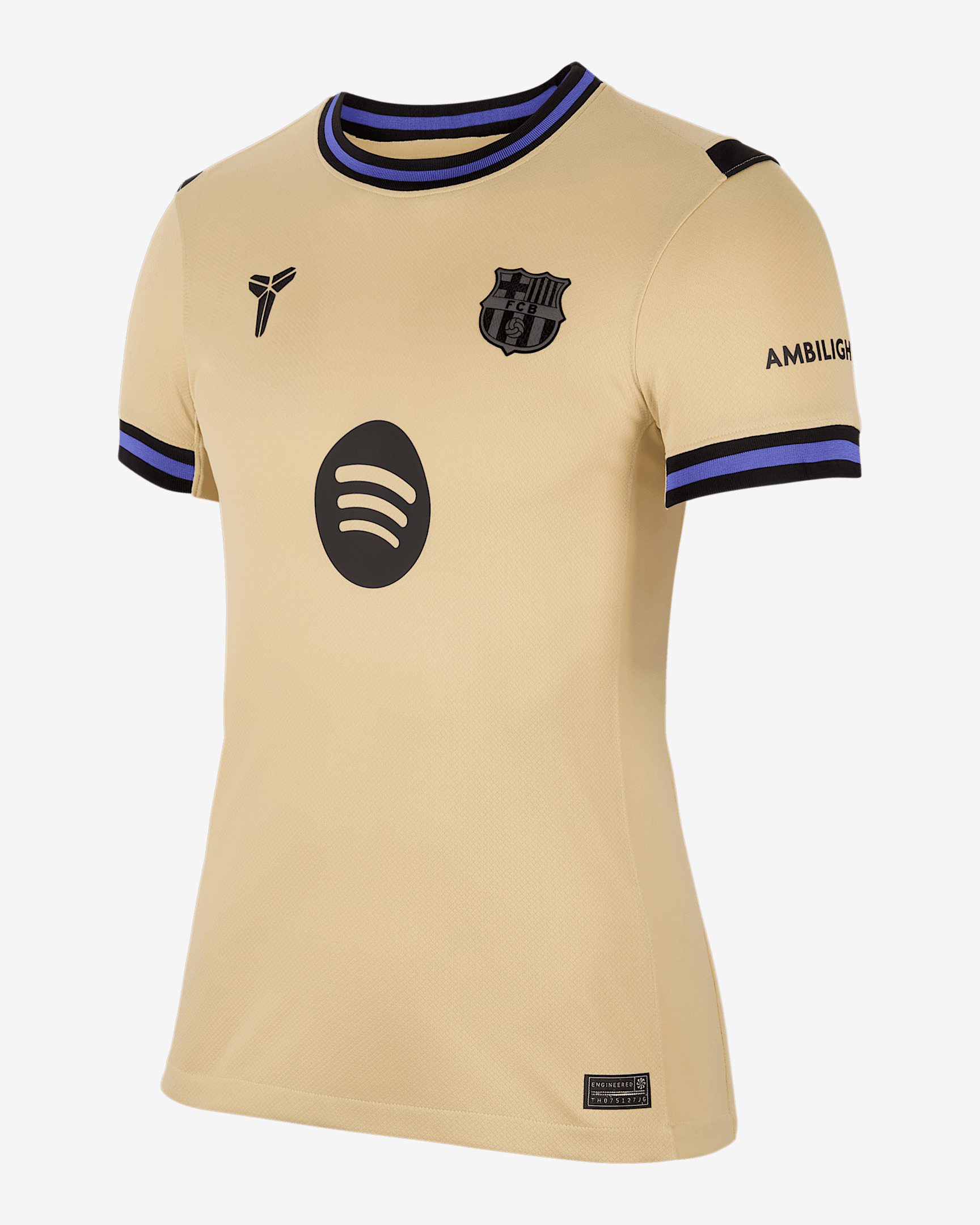 Frenkie de Jong Barcelona 2025/26 Stadium Away Women's Nike Dri-FIT Soccer Jersey - 1