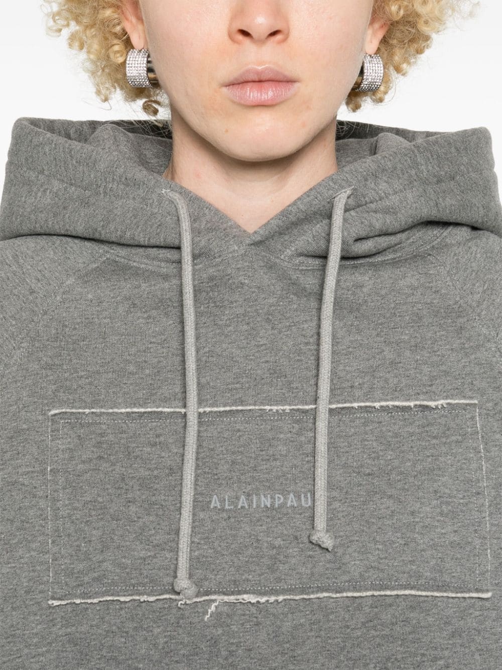logo-patch hoodie - 5