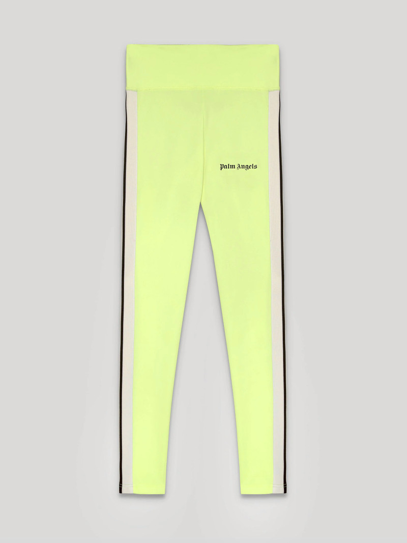 FLUO YELLOW TRACK LEGGINGS 1