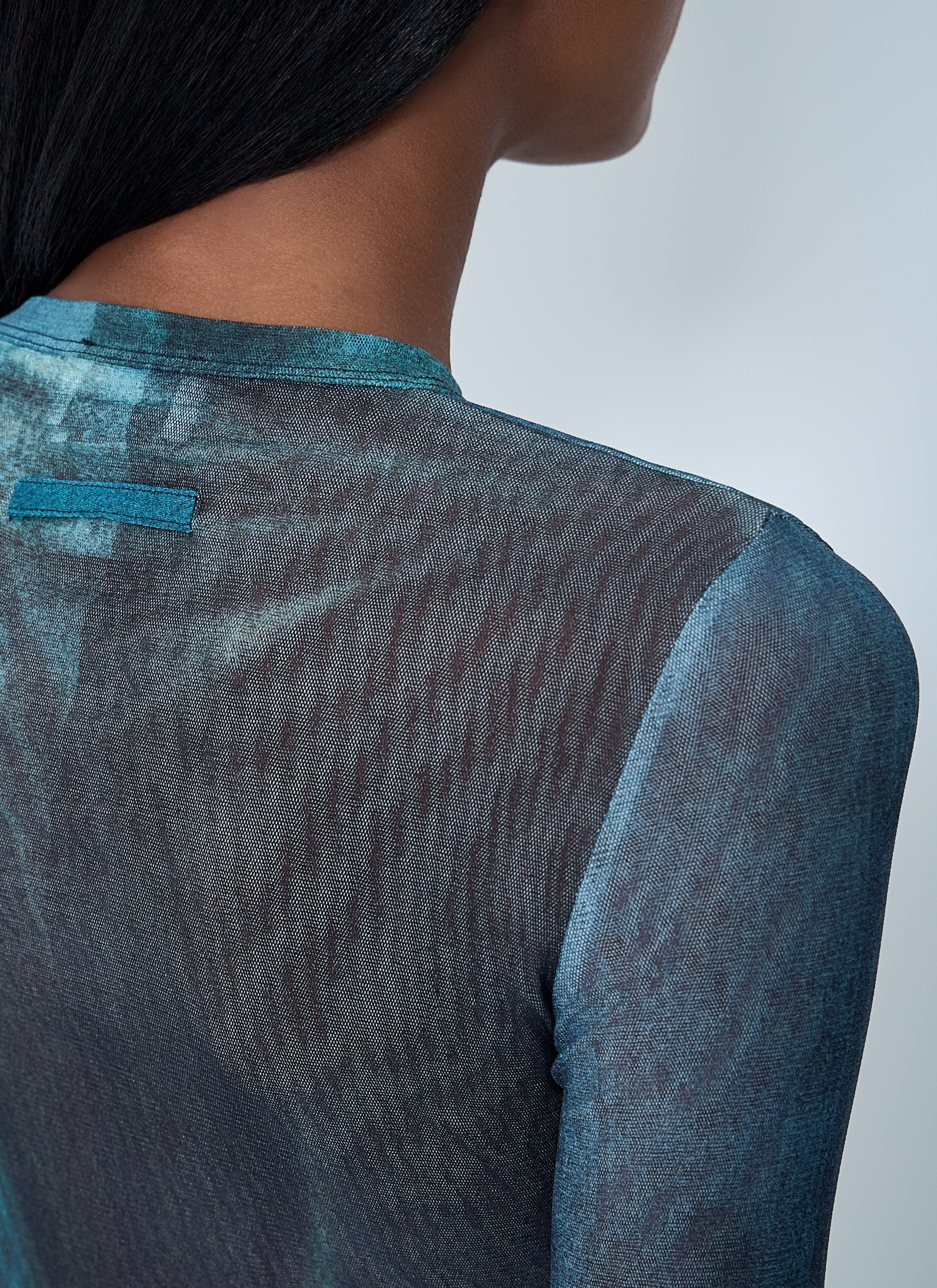 Jean Paul Gaultier Women Water Mesh Top - 6