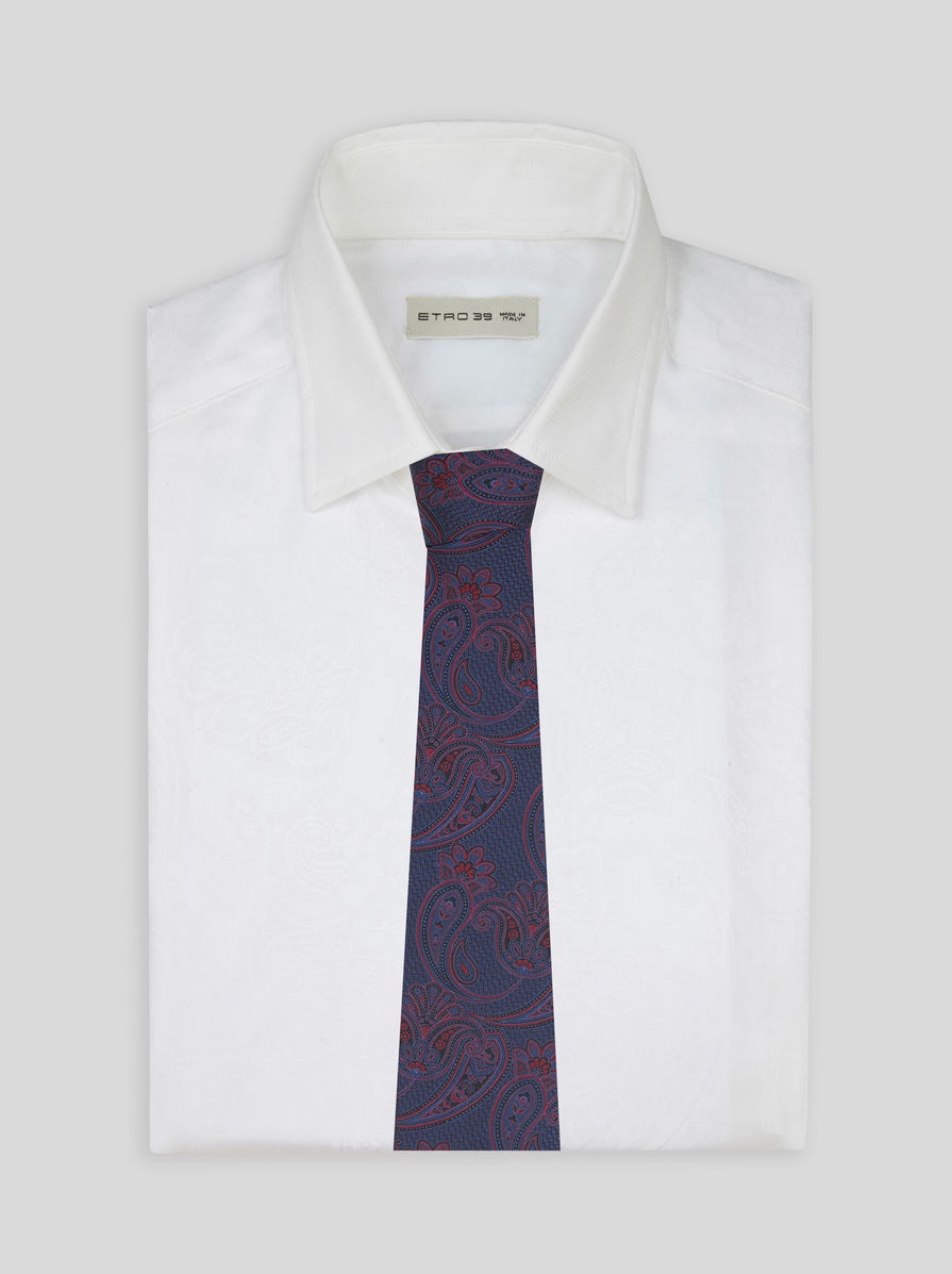 PAISLEY SILK TIE - 2