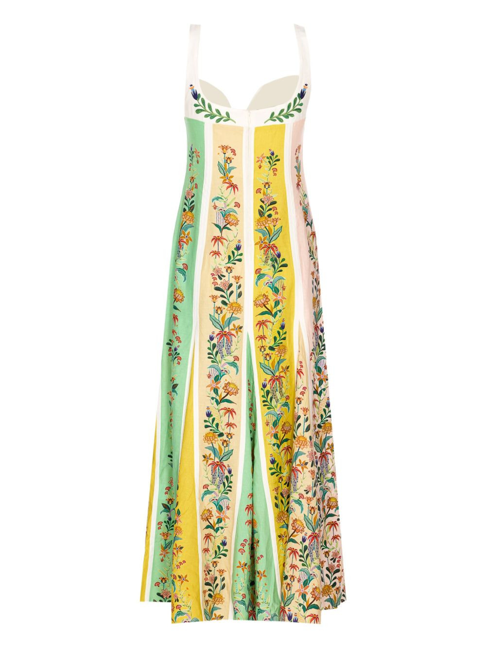 Floral Stripes maxi dress - 2
