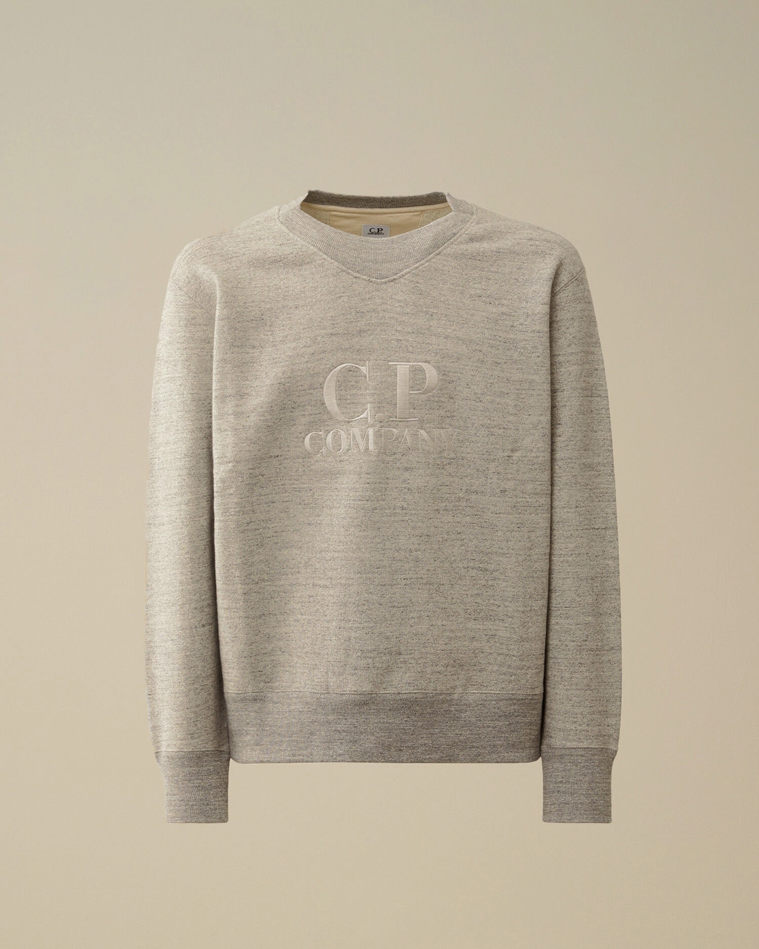 Japanese Mélange Fleece Logo Crewneck Sweatshirt - 1