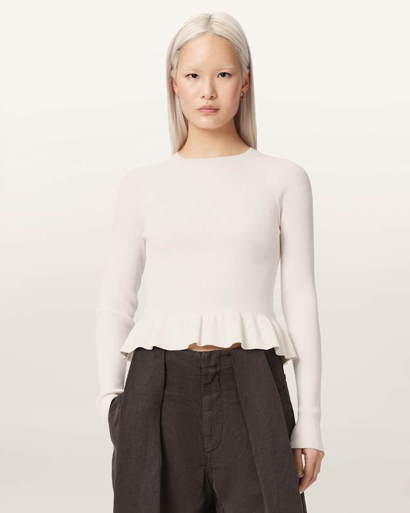ALLSAINTS JAS LIGHTWEIGHT FITTED SWEATER outlook